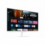 Samsung M70D, 81,3 cm 32", 3840 x 2160 pixels, 4K Ultra HD, LED, 4 ms, Blanc