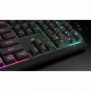 Corsair K55 CORE RGB, Avec fil, USB, Clavier mécanique, AZERTY, LED RGB, Noir, Gris
