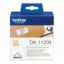 Brother DK-11209, Noir sur blanc, 800 pièce, DK, Blanc, Thermique directe, Chine