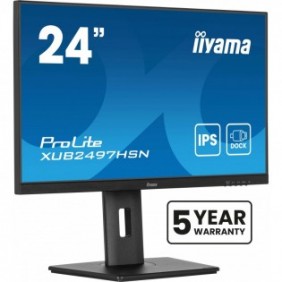 Iiyama ProLite XUB2497HSN-B2, 60,5 cm 23.8", 1920 x 1080 pixels, Full HD, LED, 1 ms, Noir