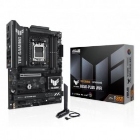 ASUS TUF GAMING B850-PLUS WIFI, AMD, Emplacement AM5, AMD Ryzen 7000 Series, AMD Ryzen 8000 Series, AMD Ryzen 9000 Series, Emplacement AM5, DDR5-SDRAM, 192 Go