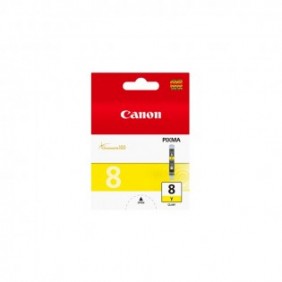 Canon Cartouche d'encre jaune CLI-8Y, Encre à pigments, 1 pièce