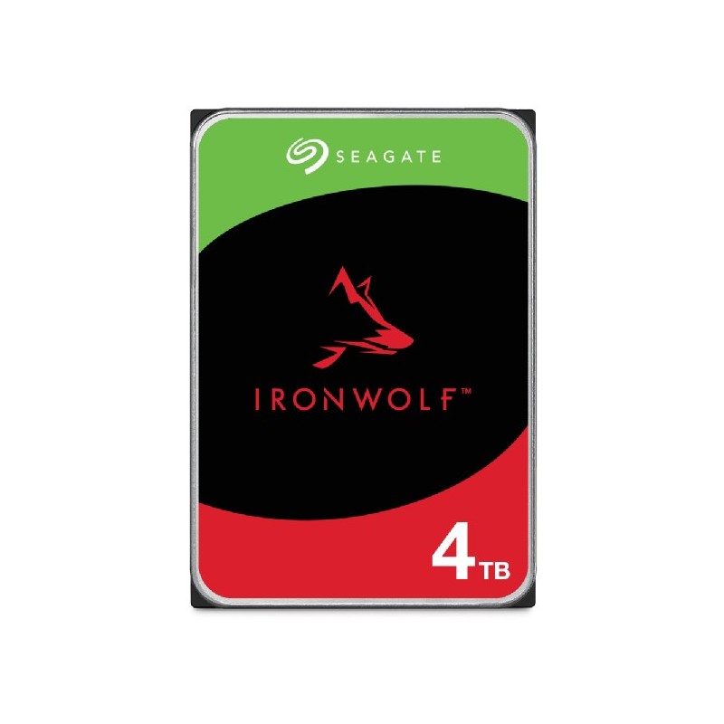 Seagate IronWolf ST4000VN006, 4 To, 5400 trmin, 256 Mo, 3.5", Série ATA III