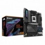 Gigabyte X870E AORUS PRO Carte Mère - Prend en charge les processeurs AMD Ryzen 9000, 16+2+2 phases VRM numérique, jusqu'à 8000MHz DDR5 , 3xPCIe 5.0 + 1xPCIe 4.0, Wi-Fi 7, LAN 2.5GbE, USB 4, AMD, Emplacement AM5, AMD Ryzen 7000 Series, AMD Ryzen 8000