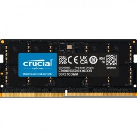 Crucial CT64G56C46S5, 64 Go, 1 x 64 Go, DDR5, 5600 MHz, 262-pin SO-DIMM