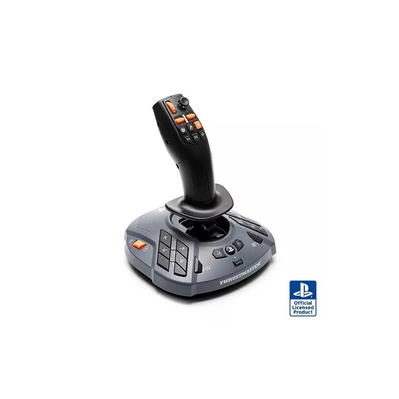 ThrustMaster SimTask FarmStick, Manche à air, PC, PlayStation 5, AnalogiqueNumérique, Avec fil, Noir, Farming Simulator 25