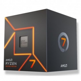 AMD Ryzen 7 7700, AMD Ryzen™ 7, Emplacement AM5, 5 nm, Boîte, AMD, 3,8 GHz