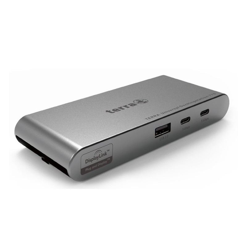 TERRA Y TERRA MOBILE Dockingstation 770 USB-C Dual Display mit Kabel zu