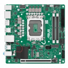 ASUS PRO Q870I-C-CSM, Intel, LGA 1851 Socket V1, Intel Core Ultra Series 2, DDR5-SDRAM, 128 Go, SO-DIMM