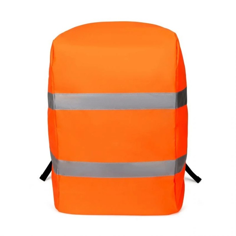 Dicota Hi-Vis, Housse de protection anti-pluie pour sac à dos, Orange, Polyester, Monochromatique, 61 - 64, 65 L