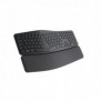 Logitech 920-010345, Taille réelle 100 %, Sans fil, Bluetooth, Contacteur de touche semi-mécanique, QWERTZ, Graphite