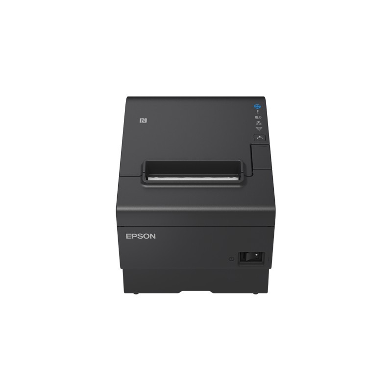 Epson TM-T88VII : USB, Ethernet, Serial, PS, Black, Thermique, Imprimantes POS, 180 x 180 DPI, 500 mmsec, 1,41 x 3,39 mm, Texte, Graphique, Code barres, Code barres 2D