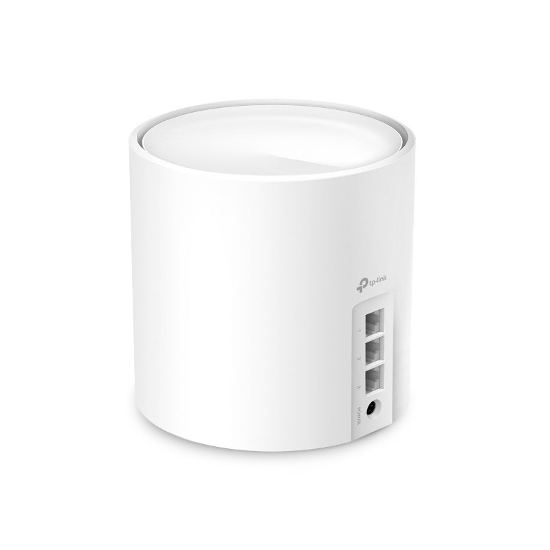 TP-LINK Deco X50, Blanc, Interne, CE: 20 dBm 2.4 GHz 23 dBm 5 GHz FCC: 30 dBm 2.4 GHz 30 dBm 5 GHz, Bi-bande 2,4 GHz  5 GHz, Wi-Fi 6 802.11ax, 802.11a, 802.11b, 802.11g, Wi-Fi 4 802.11n, Wi-Fi 5 802.11ac, Wi-Fi 6 802.11ax