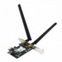 ASUS PCE-AXE5400, Interne, Avec fil, PCI Express, WLAN, Wi-Fi 6E 802.11ax, 2402 Mbits