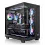 Thermaltake View 380 XL TG ARGB, Midi Tower, PC, Noir, ATX, micro ATX, Mini-ITX, SPCC, Verre trempé, Jouer