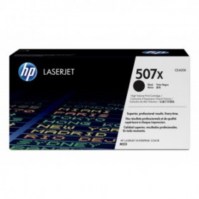 HP 507X toner LaserJet noir grande capacité authentique, 11000 pages, Noir, 1 pièce