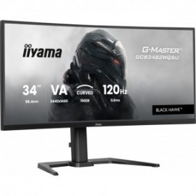 Iiyama GCB3482WQSU-B1, 86,4 cm 34", 3440 x 1440 pixels, UltraWide Quad HD, LED, 0,6 ms, Noir