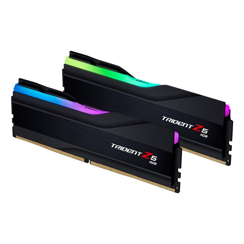 G.Skill Trident Z5 RGB F5-6800J3445G32GX2-TZ5RK, 64 Go, 2 x 32 Go, DDR5, 6800 MHz, 288-pin DIMM