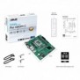 ASUS PRO H810M-C-CSM, Intel, LGA 1851 Socket V1, Intel Core Ultra Series 2, LGA 1851, DDR5-SDRAM, 128 Go