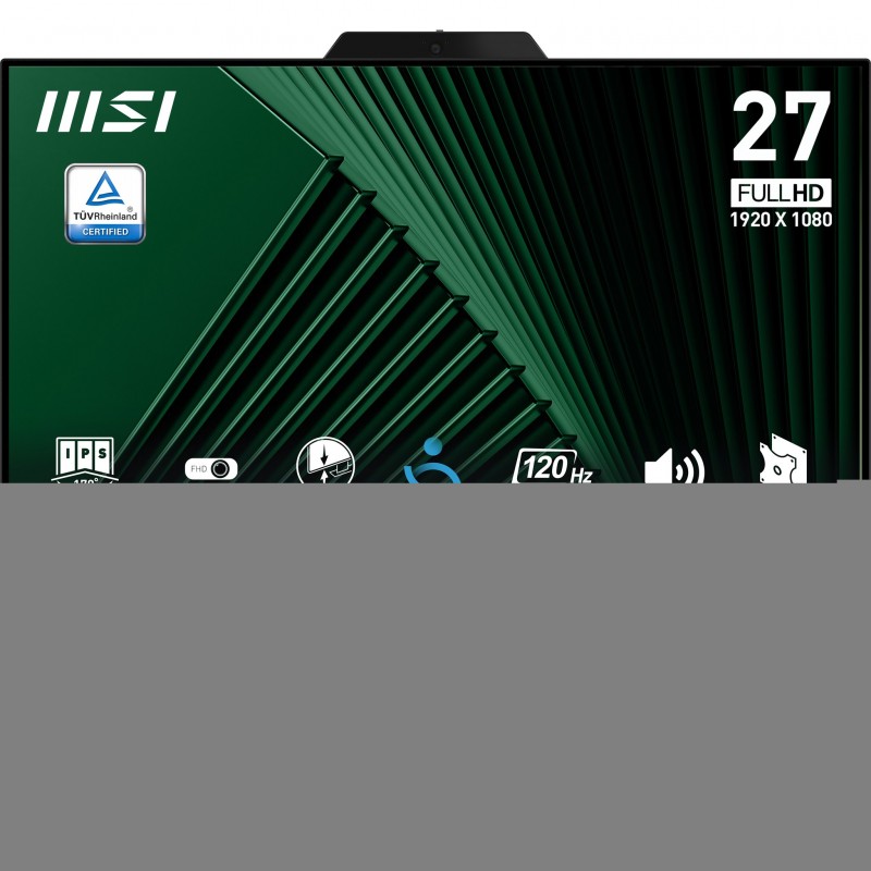 MSI PRO MP272PMG, 68,6 cm 27", 1920 x 1080 pixels, Full HD, LCD, 4 ms, Noir