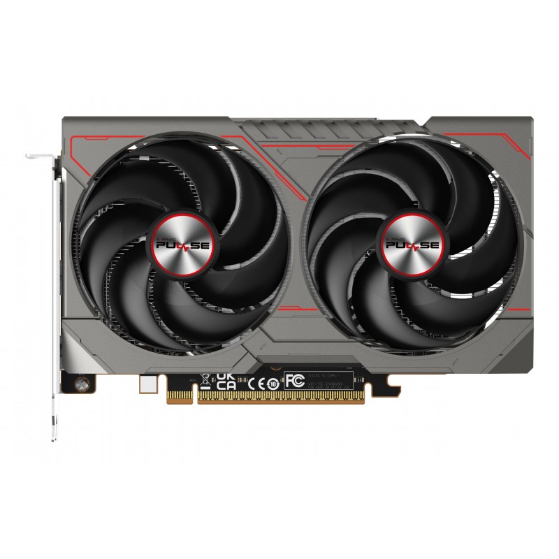 Sapphire PULSE Radeon RX 9060 XT, Radeon RX 9060 XT, 8 Go, GDDR6, 128 bit, 7680 x 4320 pixels, PCI Express x16 5.0