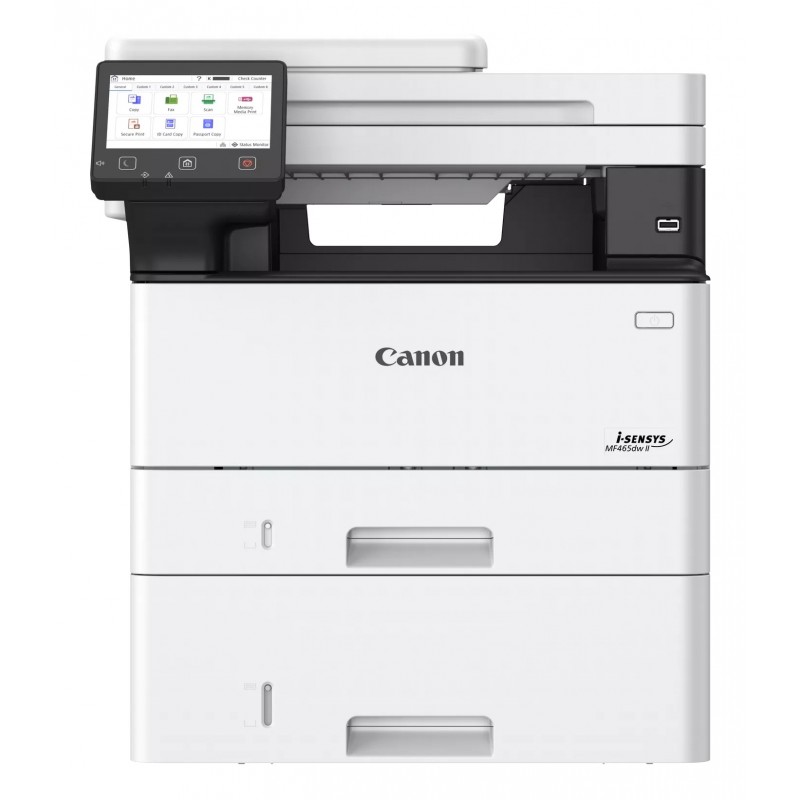 Canon i-SENSYS MF465dw II, Laser, Impression mono, 1200 x 1200 DPI, A4, Impression directe, Noir, Blanc