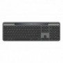 Logitech Signature Slim Solar+ K980, Sans fil, RF sans fil + Bluetooth, QWERTZ, Graphite