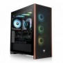 Thermaltake S370 WS, Midi Tower, PC, Noir, ATX, EATX, micro ATX, Mini-ITX, SPCC, Verre trempé, Gaming