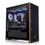 Thermaltake S370 WS, Midi Tower, PC, Noir, ATX, EATX, micro ATX, Mini-ITX, SPCC, Verre trempé, Gaming