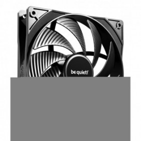 Be Quiet! Pure Wings 3 140 mm | Ventilateur PC silencieux high-speed | Pack de 3, Ventilateur, 14 cm, 1800 trmin, 122,6 m³h, Noir