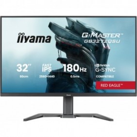 Iiyama G-MASTER GB3272QSU-B1, 80 cm 31.5", 2560 x 1440 pixels, Quad HD, LED, Noir
