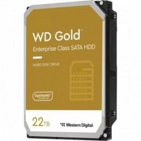 WD Gold, 22 To, 7200 trmin, 512 Mo, 3.5", Série ATA III