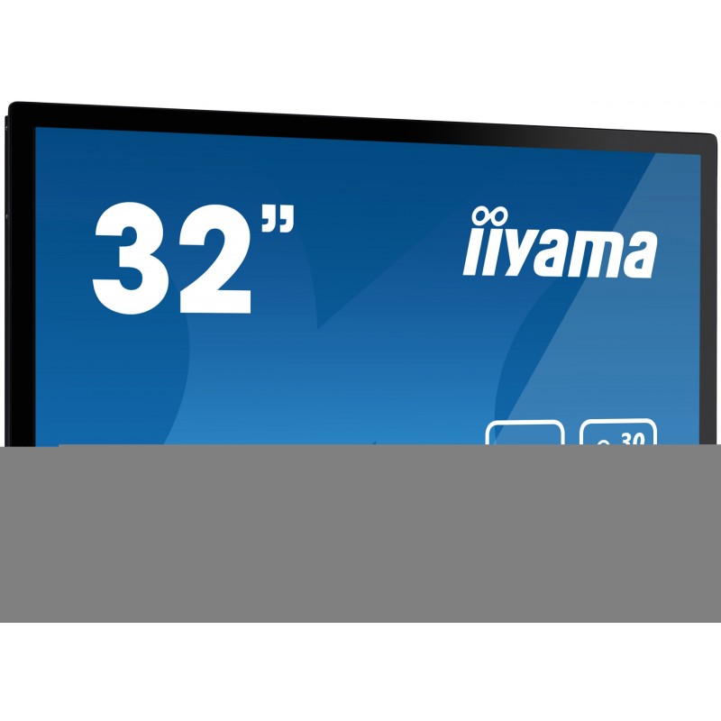 Iiyama ProLite TF3215MC-B2, 80 cm 31.5", 1920 x 1080 pixels, Full HD, LED, 8 ms, Noir
