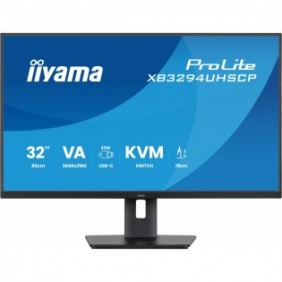 Iiyama ProLite XB3294UHSCP-B1, 80 cm 31.5", 3840 x 2160 pixels, 4K Ultra HD, 2 ms, Noir