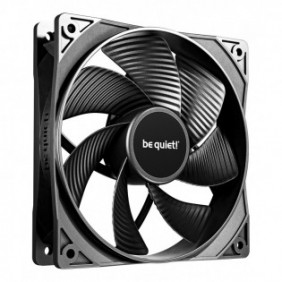 Be Quiet! Light Wings 120 mm PWM Reverse Black | Ventilateur PC reverse blanc | Pack de 3, Ventilateur, 12 cm, 1500 trmin, 80 m³h, Noir