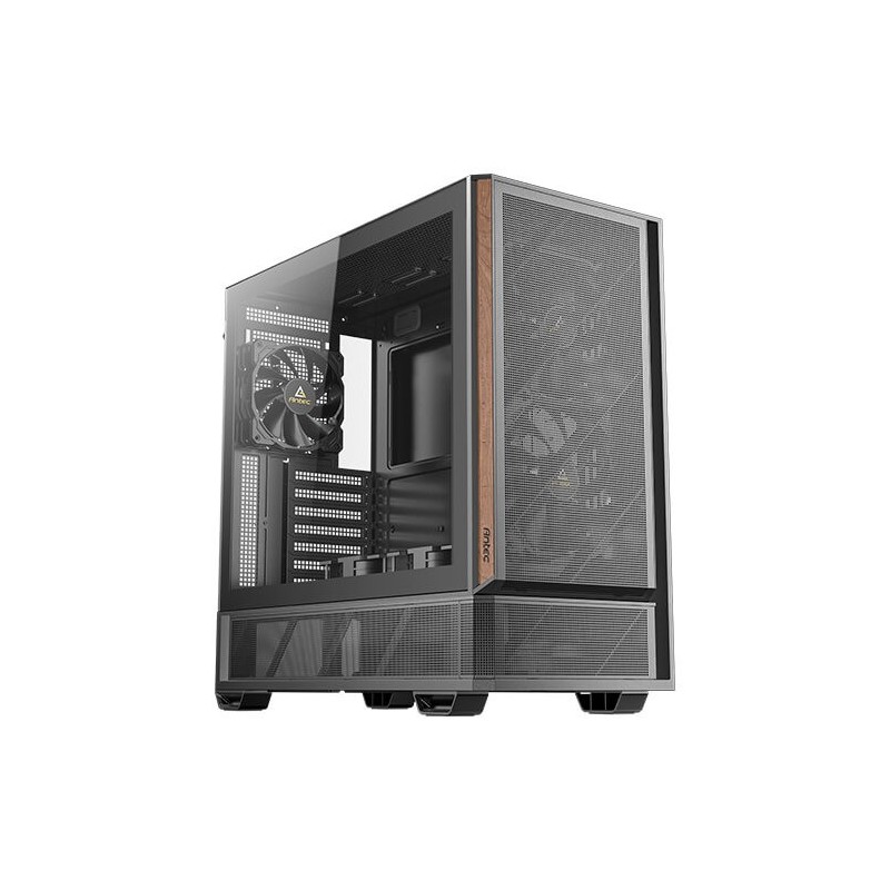 Antec P30 AIR, Midi Tower, PC, Noir, ATX, ITX, micro ATX, Plastique, Acier, Bois, 17,5 cm