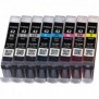 Canon Multipack de 8 cartouche d'encre CLI-42 BKGYLGYCMYPCPM, Rendement standard, Noir, Cyan, Gris, Gris clair, Magenta, Photo cyan, Photo magenta, Jaune, Encre à pigments, Encre à colorant, 8 pièce, Multi pack
