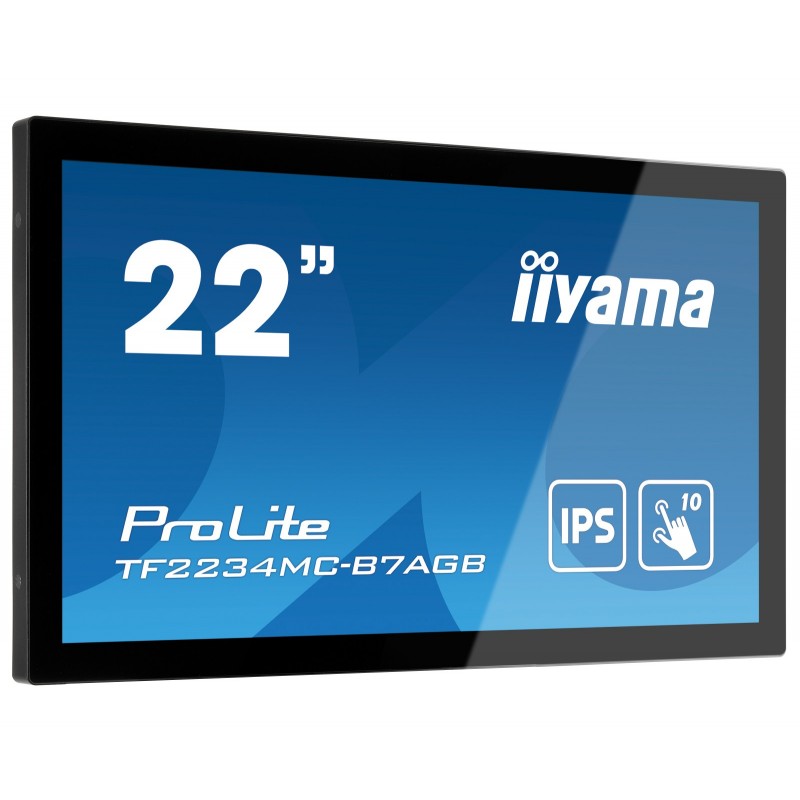 Iiyama ProLite TF2234MC-B7AGB, 54,6 cm 21.5", 1920 x 1080 pixels, Full HD, LED, 8 ms, Noir