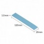 Arctic ACTPD00056A, Pad thermique, Bleu, 120 mm, 20 mm, 1 mm, 4 pièce
