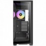 Antec C3, Midi Tower, PC, Noir, ATX, ITX, micro ATX, Verre, Plastique, Acier, 16 cm