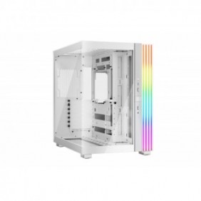 Be Quiet! Light Base 600 DX Blanc | Boîtier PC ARGB vitré, Mini ITX Micro ATX ATX, Midi Tower, PC, Blanc, ATX, micro ATX, Mini-ATX, Acrylonitrile-Butadiène-Styrène , Verre, Acier, Jouer