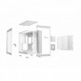 Be Quiet! Light Base 600 DX Blanc | Boîtier PC ARGB vitré, Mini ITX Micro ATX ATX, Midi Tower, PC, Blanc, ATX, micro ATX, Mini-ATX, Acrylonitrile-Butadiène-Styrène , Verre, Acier, Jouer