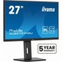 Iiyama ProLite XUB2797HSU-B2, 68,6 cm 27", 1920 x 1080 pixels, Full HD, LED, 1 ms, Noir