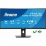 Iiyama ProLite XCB3497WQSNP-B1, 86,4 cm 34", 3440 x 1440 pixels, UltraWide Quad HD, LED, Noir
