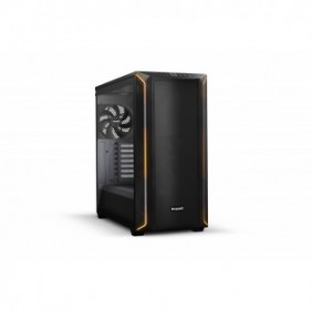 Be Quiet! Shadow Base 800 Noir | Boîtier PC ARGB vitré, Mini ITX Micro ATX ATX E-ATX, 3 ventilateurs Pure Wings 3 140 mm PWM, Midi Tower, PC, Noir, ATX, EATX, micro ATX, Mini-ITX, Acrylonitrile-Butadiène-Styrène , Acier, Verre trempé, Multi