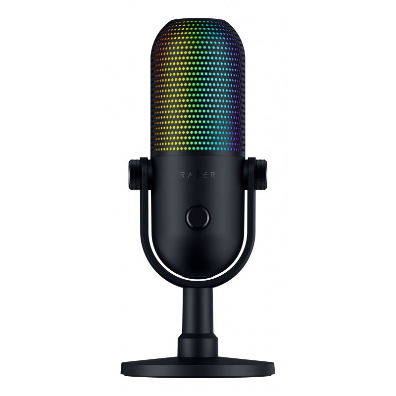 Razer Seiren V3 Chroma, Microphone de tablette, 110 dB, 20 - 20000 Hz, 24 bit, 96 kHz, -34 mVPa