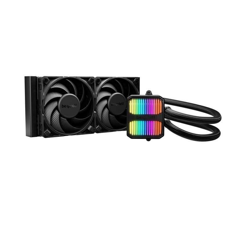 Be Quiet! Silent Loop 3 240 mm | Système de refroidissement liquide tout-en-un, 240 mm, noir, socket Intel et AMD, Refroidisseur de liquide tout-en-un, 12 cm, 130,3 m³h, Noir