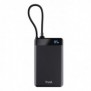 Trust 25880, 10000 mAh, Lithium-Ion Li-Ion, Power Delivery 3.0, Programmable Power Supply , 3,85 V, 20 W, Noir