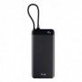 Trust 25881, 20000 mAh, Lithium-Ion Li-Ion, Power Delivery 3.0, Programmable Power Supply , 3,85 V, 20 W, Noir