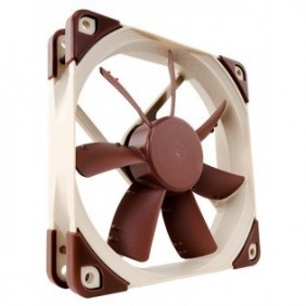 Noctua NF-S12A PWM, Ventilateur, 12 cm, 300 trmin, 1200 trmin, 107,5 m³h, Beige, Marron